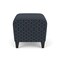 Lesro Siena Lounge Reception 1 Seat Bench, Black, RS Night Sky Upholstery SN1001 - alternate 2